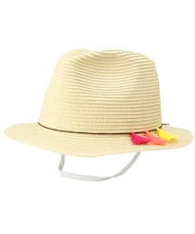 BRANSHES | タッセル付きペーパー中折れハット(ハット)