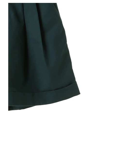 earth music&ecology（アースミュージックアンドエコロジー）の「・ベルト付きショートパンツ（パンツ・ブラック/ダークベージュ/ダークグリーン・S/M）」の6枚目の写真