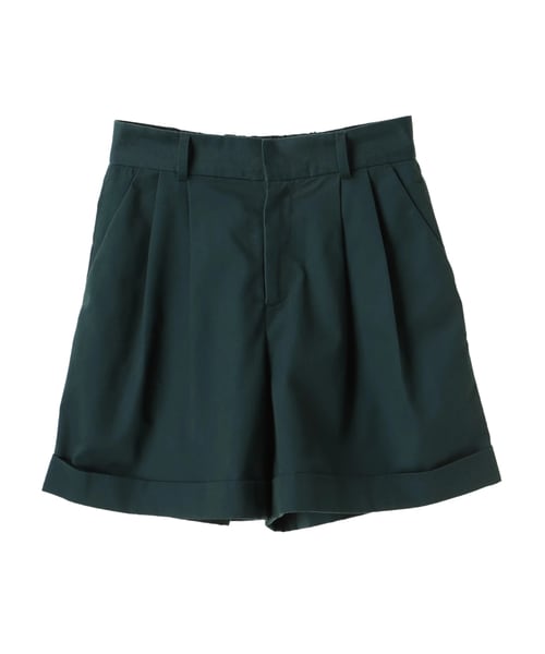 earth music&ecology（アースミュージックアンドエコロジー）の「・ベルト付きショートパンツ（パンツ・ブラック/ダークベージュ/ダークグリーン・S/M）」の8枚目の写真