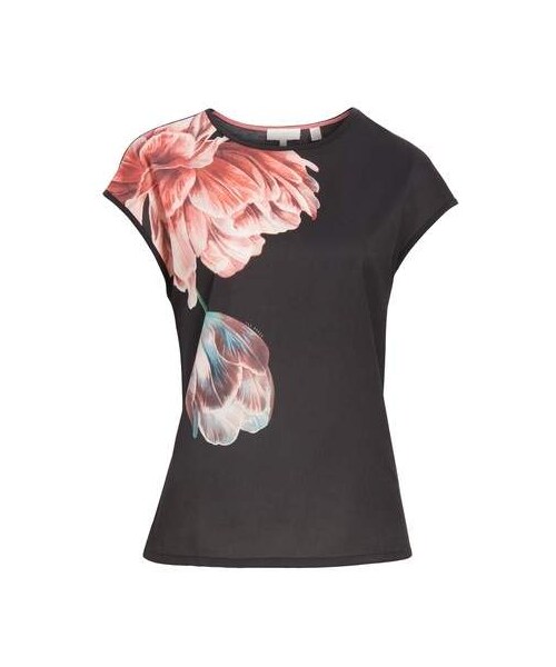 Ted Baker(テッドベーカー)の「Ted Baker London Keziaa Tranquility Tee(Tシャツ/カットソー・レディース・Black・2/3/1/4/5)」の3枚目の写真