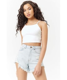 FOREVER 21 | Forever 21 Cropped Ribbed Cami(キャミソール)