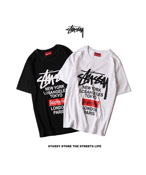 Stussy ステューシー の Agemi Store ステューシー ｔシャツ トップス メンズ Stussy Ima 035 Tシャツ カットソー Wear