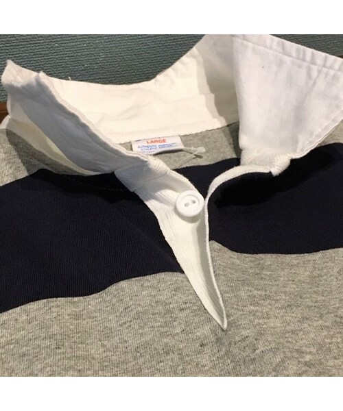 Champion（チャンピオン）の「Champion "RUGGER SHIRT" OX Gray（ポロシャツ・メンズ・その他）」の6枚目の写真