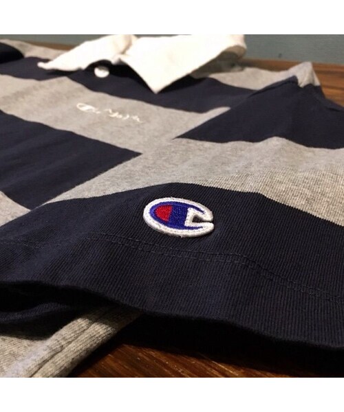 Champion（チャンピオン）の「Champion "RUGGER SHIRT" OX Gray（ポロシャツ・メンズ・その他）」の7枚目の写真