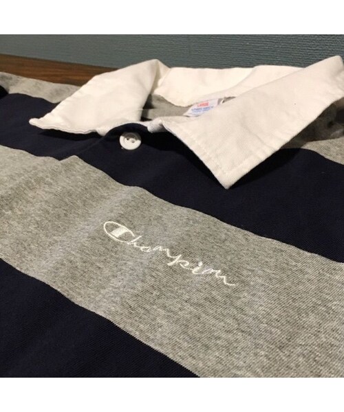 Champion（チャンピオン）の「Champion "RUGGER SHIRT" OX Gray（ポロシャツ・メンズ・その他）」の5枚目の写真