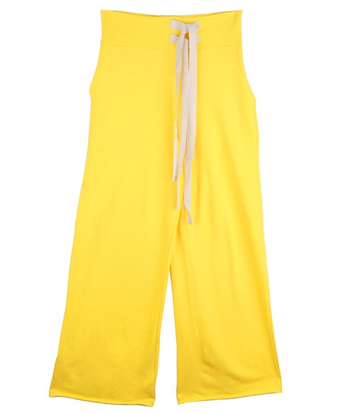 DINT(ディント)の「カジュアルワイドパンツ(スラックス・レディース・옐로우/그레이/블랙/오렌지・one(44~66size))」の4枚目の写真