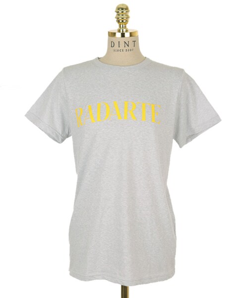DINT(ディント)の「レタリングカラートップ(Tシャツ/カットソー・レディース・그레이/화이트・one(44~66size))」の3枚目の写真