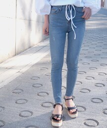 LAULEN | CS STRETCH SKINNY(デニムパンツ)