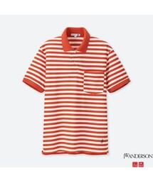UNIQLO | ドライEXボーダーポロシャツ（半袖）＋E(ポロシャツ)