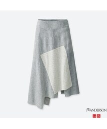 UNIQLO | リネンコットンロングフレアスカート＋E(スカート)