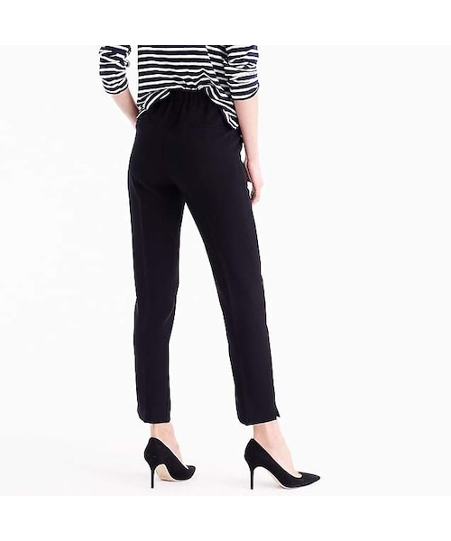 J.Crew,Pull-on easy pant in matte crepe 