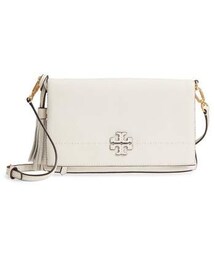 TORY BURCH | Tory Burch McGraw Leather Crossbody Bag(クラッチバッグ)