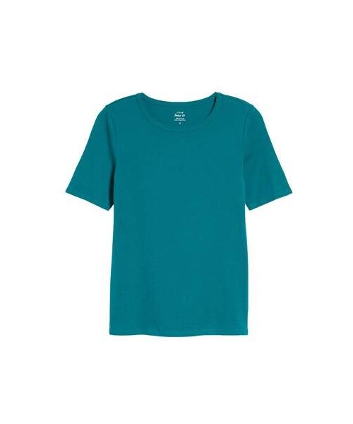 J.CREW(ジェイクルー)の「J. CREW J.Crew New Perfect Fit T-Shirt(Tシャツ/カットソー・レディース・Blue/Green/Gray・Medium/Large/X-large/X-small/Xx-small/Small)」の4枚目の写真