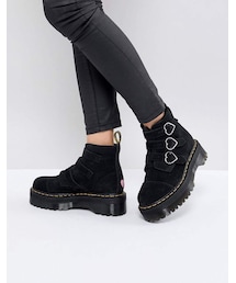 Dr. Martens | Dr Martens x Lazy Oaf Boots in Black(ブーツ)