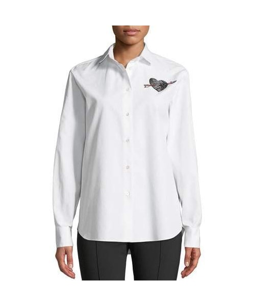 VALENTINO（ヴァレンティノ）の「Valentino Long-Sleeve Button-Front 