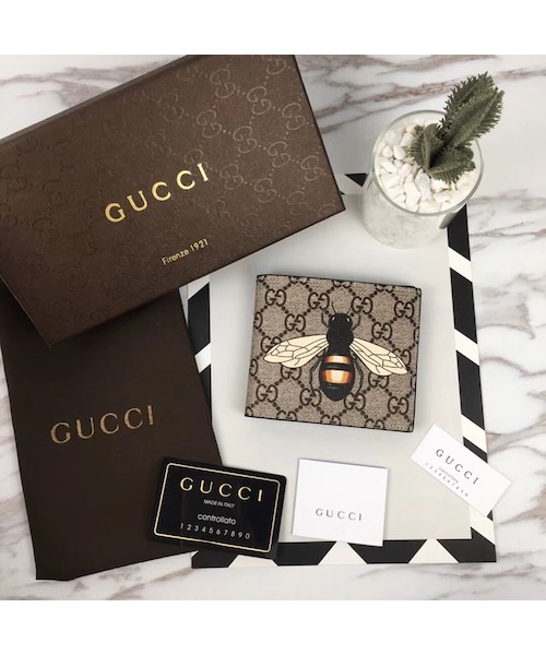 GUCCI（グッチ）の「グッチ GUCCI 財布 レディース 二つ折り財布