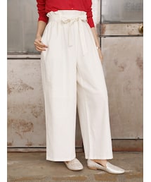 Green　Parks | ・リボン付きタックパンツII(パンツ)