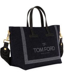 【超美品】TOM FORD トムフォード　ショルダーバック TOM FORD(トムフォード) レザーショルダーバッグ ブラック