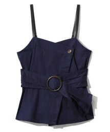 GRL | ベルトデザインツイルキャミビスチェ(その他トップス)