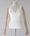 DHOLIC | スカラップレースVネックタンクトップ(Camisole)