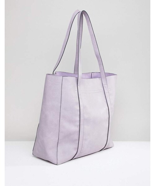 Accessorize（アクセサライズ）の「Accessorize lilac oversized tote bag（トートバッグ）」 WEAR