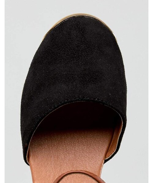 Miss KG(ミスケージー)の「Miss KG Wedge Espadrille With Ankle Strap(サンダル・レディース・Black・Us 6/Us 7/Us 8/Us 10/Us 9/Us 5)」の4枚目の写真