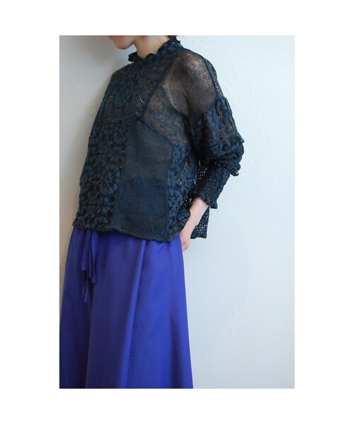 RehersalL（リハーズオール）の「ラミーニットブラウス（シャツ/ブラウス・レディース・その他）」の4枚目の写真