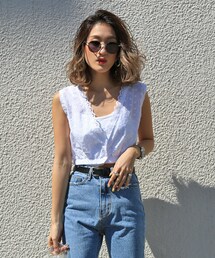 Flugge | sabrina tank blouse(シャツ/ブラウス)