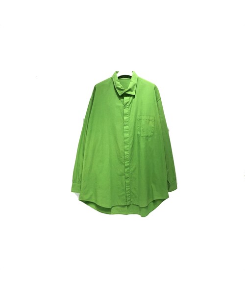 Y's（ワイズ）の「Y's for men - Light Green デザインコットン長袖