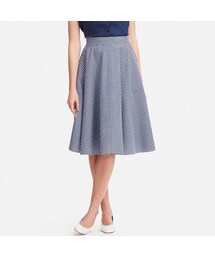 UNIQLO | サーキュラースカート（ギンガムチェック・丈短め65～69cm）＋EC(スカート)
