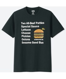 UNIQLO | ビッグマック50周年 マクドナルド グラフィックT（半袖）(Tシャツ/カットソー)