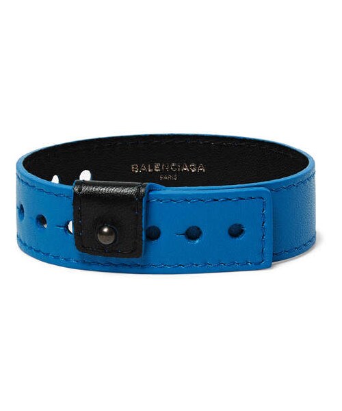 BALENCIAGA（バレンシアガ）の「Balenciaga Logo-Print Leather