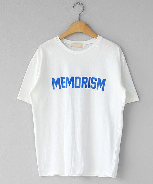 DHOLIC（ディーホリック）の「MEMORISM半袖Tシャツ（Tシャツ/カットソー・レディース・ベージュ/ホワイト/その他/レッド・FREE）」の2枚目の写真