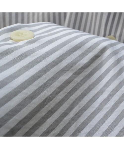 DANTON（ダントン）の「【メンズ】DANTON(ダントン）コットンストライプ 半袖ワイドシャツ　 [JD-3609TSS-MNS]（シャツ/ブラウス・メンズ・その他）」の8枚目の写真