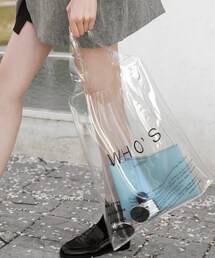 DHOLIC | WHO'Sクリアバッグ&クラッチSET(ハンドバッグ)
