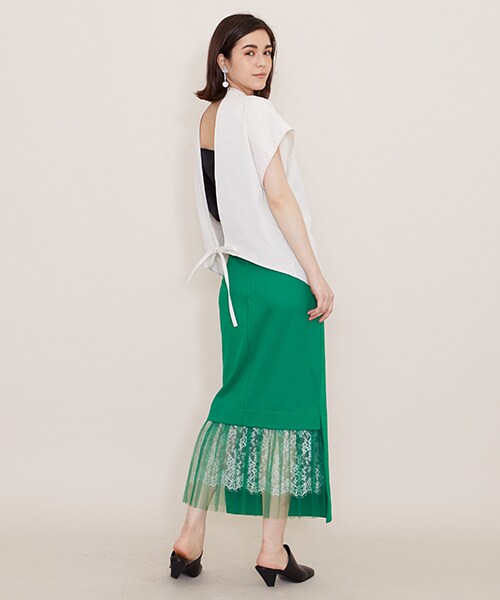 ELIN（エリン）の「バックオープンシャツ（）」 - WEAR