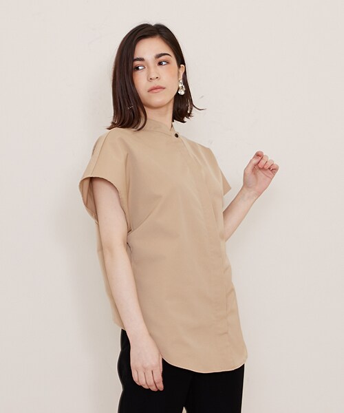 新品未使用品ELIN（エリン）バックオープンシャツ　38 新品未使用品ELIN（エリン）バックオープンシャツ 38 - メルカリ