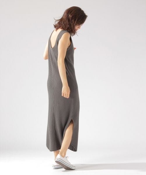 BAYFLOW（ベイフロー）の「ノースリーブワッフルワンピース（）」 - WEAR