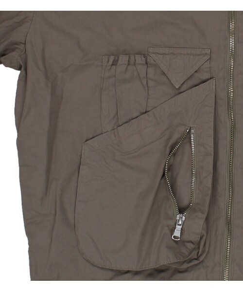 HAMNETT（ハムネット）の「【HAMNETT】 MILITARY BLOUSON（ジャケット/アウター・メンズ・グレー/ブラック・S/M/L）」の12枚目の写真