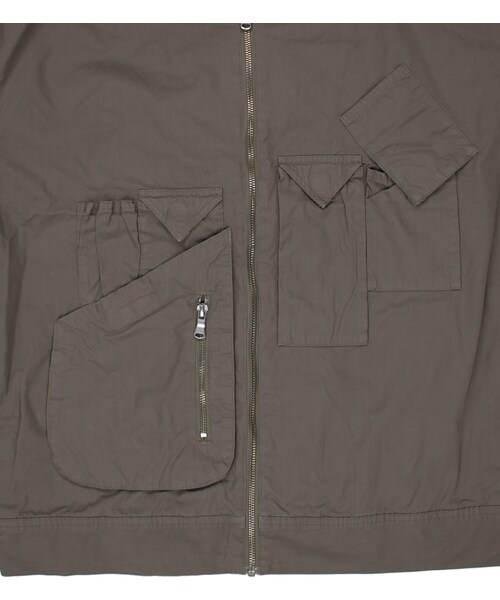 HAMNETT（ハムネット）の「【HAMNETT】 MILITARY BLOUSON（ジャケット/アウター・メンズ・グレー/ブラック・S/M/L）」の10枚目の写真