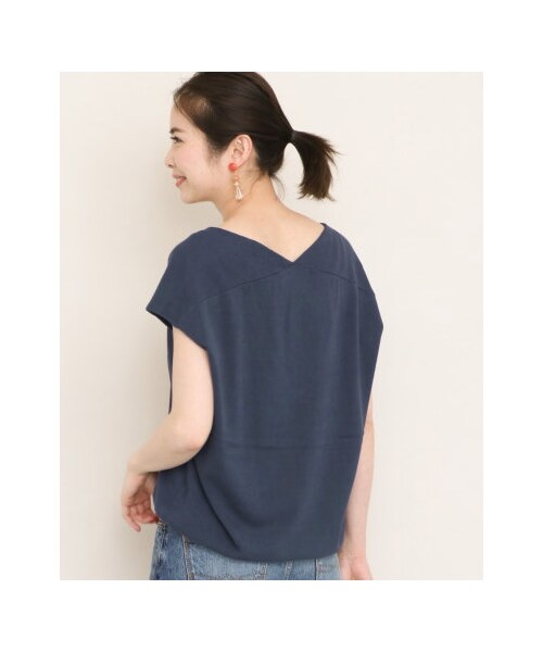 URBAN RESEARCH Sonny Label（アーバンリサーチサニーレーベル）の「ハイツイストコットンフレンチスリーブニット（トップス・レディース・オフ/レッド/ブラウン/ネイビー・FREE）」の15枚目の写真