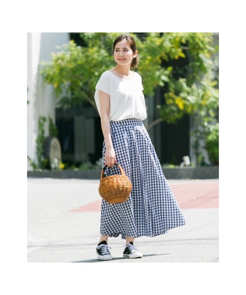 URBAN RESEARCH Sonny Label（アーバンリサーチサニーレーベル）の「ハイツイストコットンフレンチスリーブニット（トップス・レディース・オフ/レッド/ブラウン/ネイビー・FREE）」の7枚目の写真