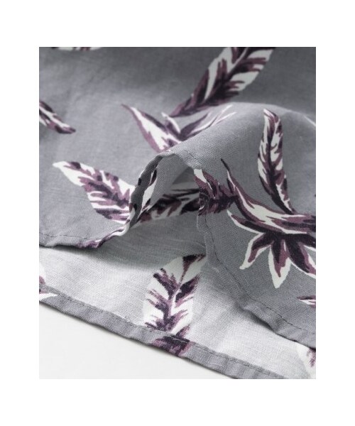 URBAN RESEARCH Sonny Label（アーバンリサーチサニーレーベル）の「リーフプリントリネンキャミサロペット（パンツ・レディース・グレー/ホワイト・FREE）」の20枚目の写真