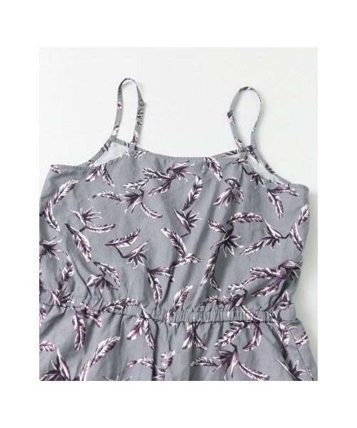 URBAN RESEARCH Sonny Label（アーバンリサーチサニーレーベル）の「リーフプリントリネンキャミサロペット（パンツ・レディース・グレー/ホワイト・FREE）」の19枚目の写真