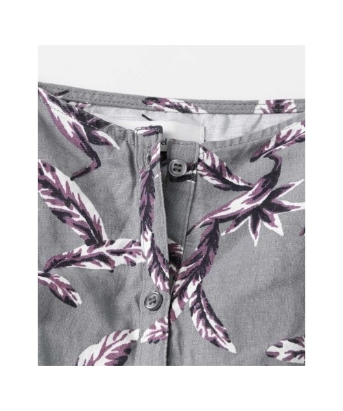 URBAN RESEARCH Sonny Label（アーバンリサーチサニーレーベル）の「リーフプリントリネンキャミサロペット（パンツ・レディース・グレー/ホワイト・FREE）」の15枚目の写真