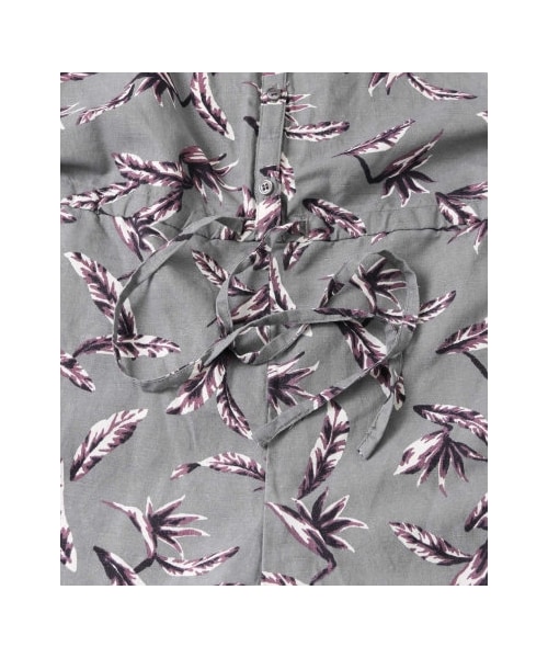 URBAN RESEARCH Sonny Label（アーバンリサーチサニーレーベル）の「リーフプリントリネンキャミサロペット（パンツ・レディース・グレー/ホワイト・FREE）」の17枚目の写真