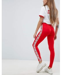 スパッツ・レギンス LOEWE LEGGINGS (S359Y17K73 RED) Oasis Rib High-Waisted Legging - Fabletics