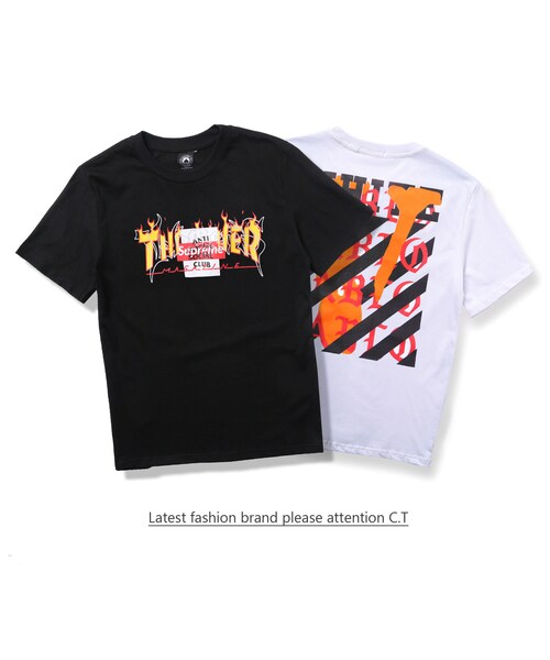 Thrasher スラッシャー の Zozo Store スラッシャー ｔシャツ メンズ 半袖 カジュアル プリント トップス Ima 312 Tシャツ カットソー Wear