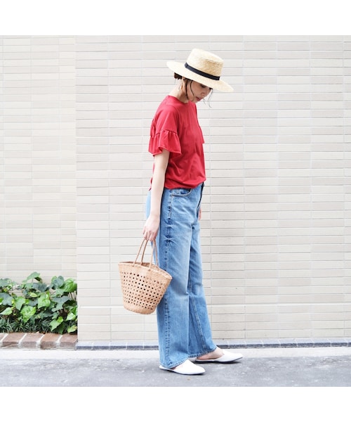 no brand（ノーブランド）の「マーブルベッコウBIGイヤリング（イヤリング・レディース・その他）」の5枚目の写真