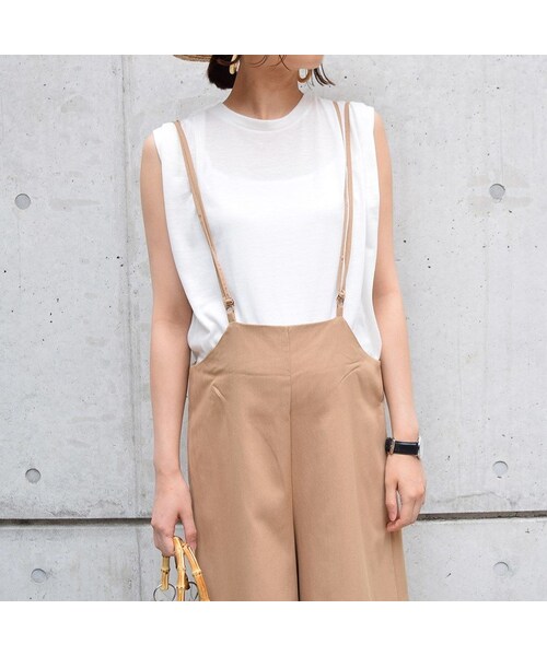 no brand（ノーブランド）の「【再入荷】バッククロスキャミサロペット（ワンピース・レディース・その他）」の11枚目の写真